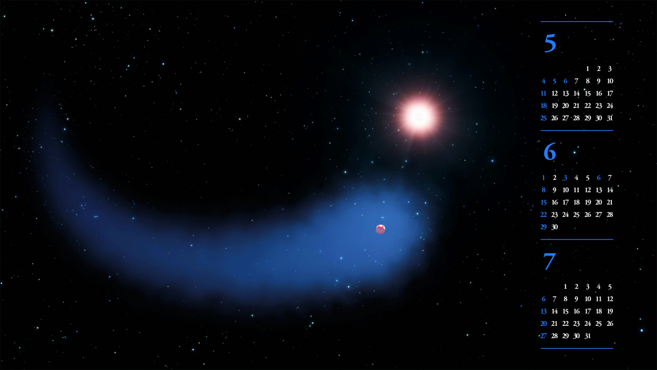 07 외계행성 GJ 436b B - 2025년6월 노트북배경화면