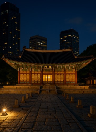 덕수궁 야경 관련사진