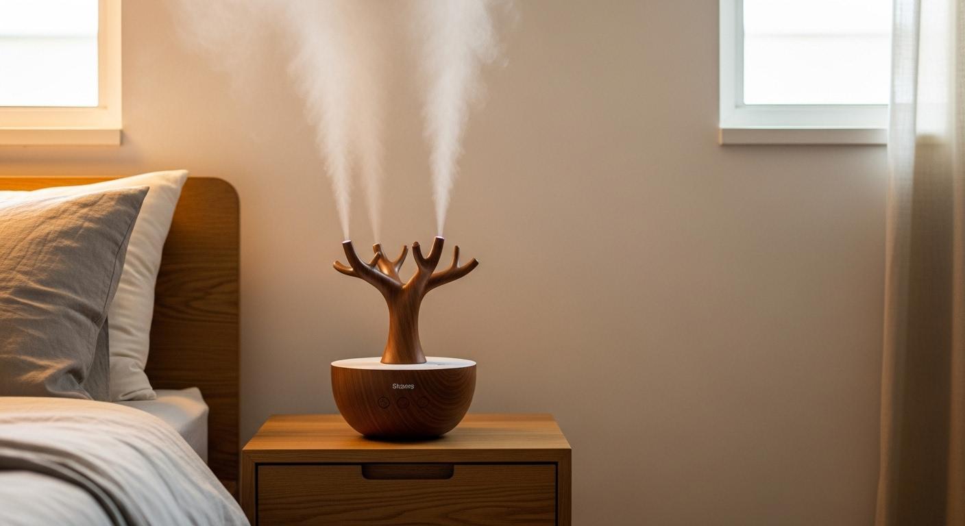 가습기 나무모양