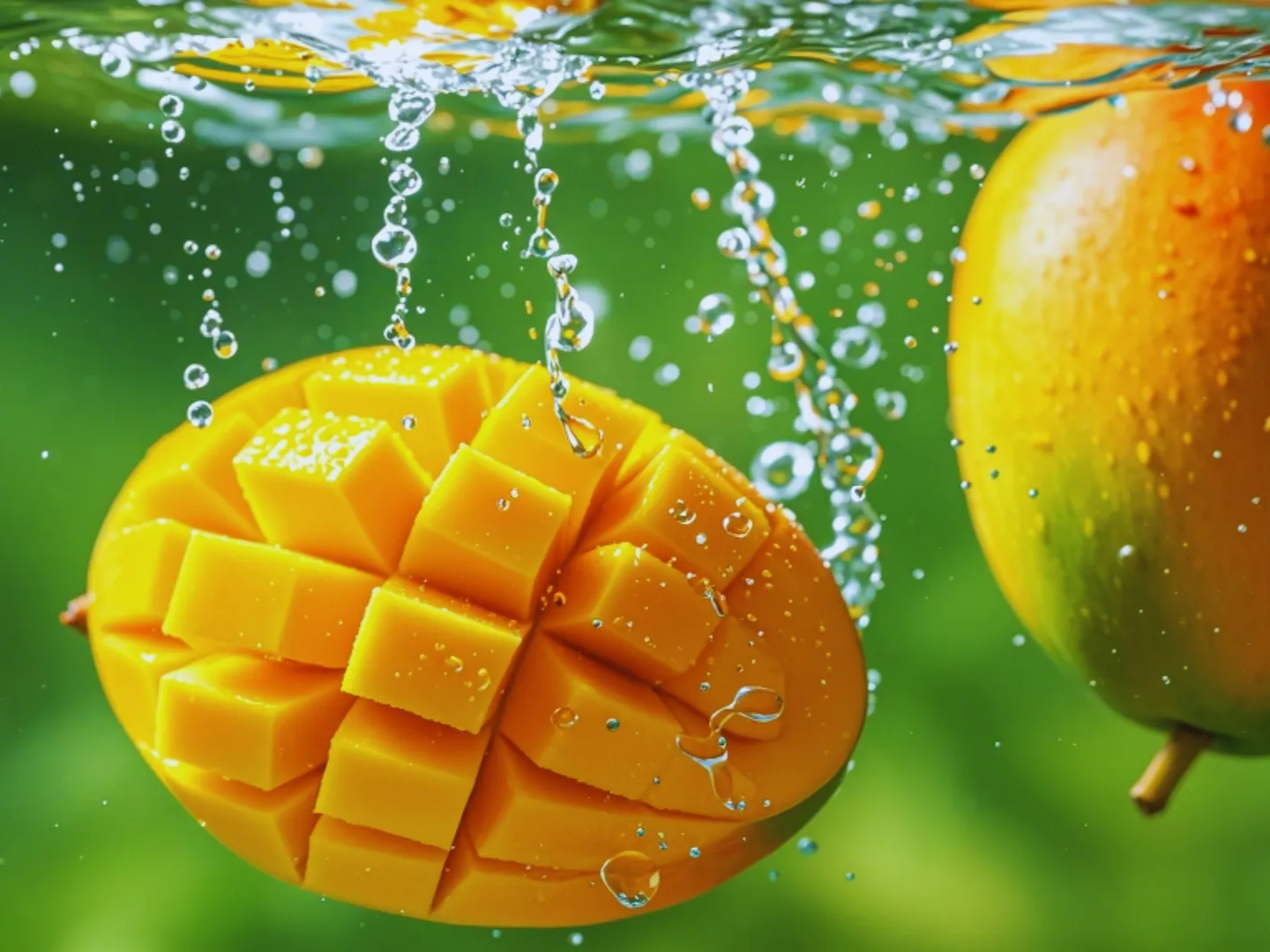 칼슘이 풍부한 망고