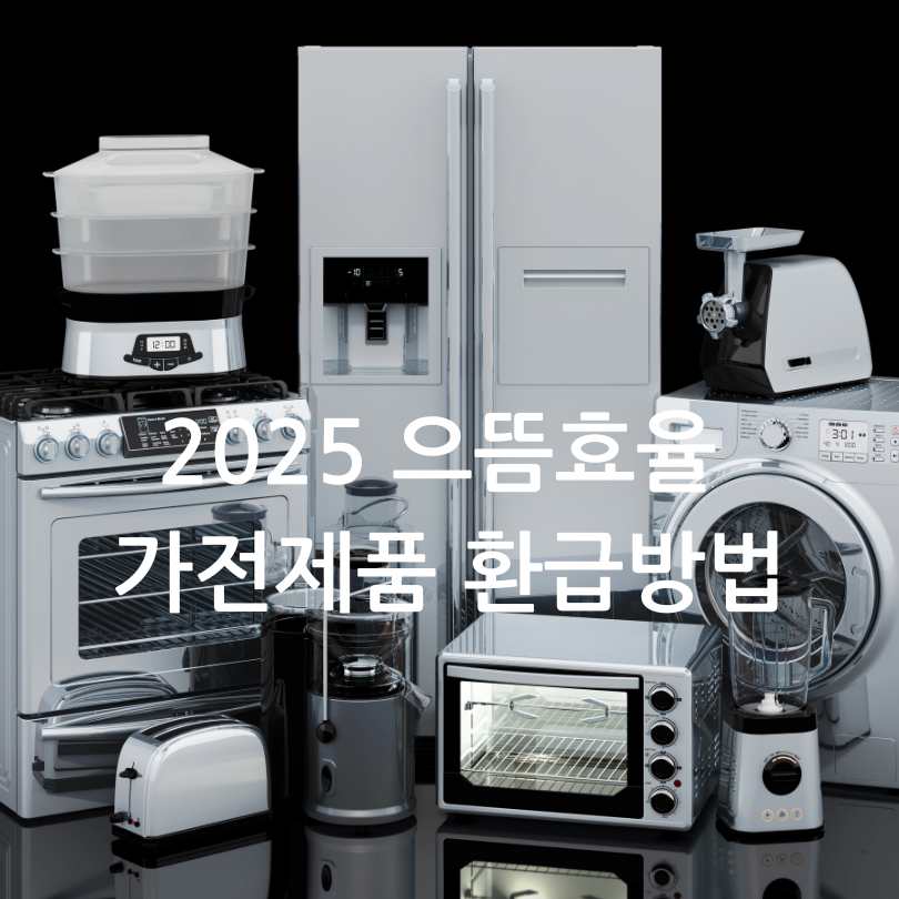 2025 으뜸효율 가전제품 환급방법