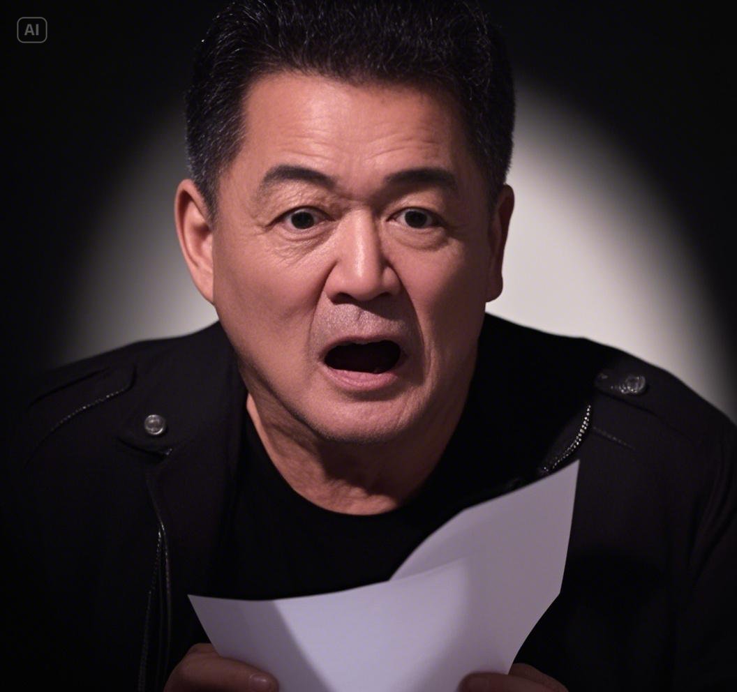 50대 남성이 혈액 검사 결과지를 보고 놀란 표정