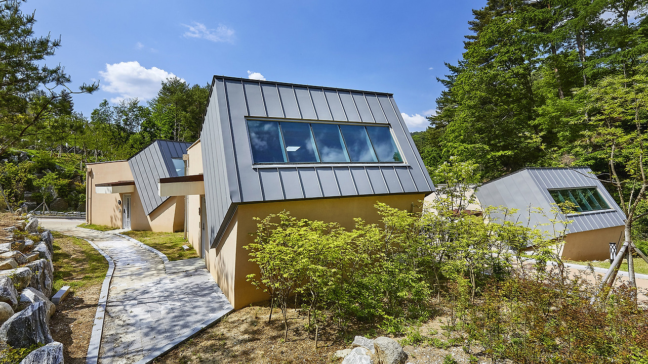 가을 캠핑 경북 울진 금강송 에코리움