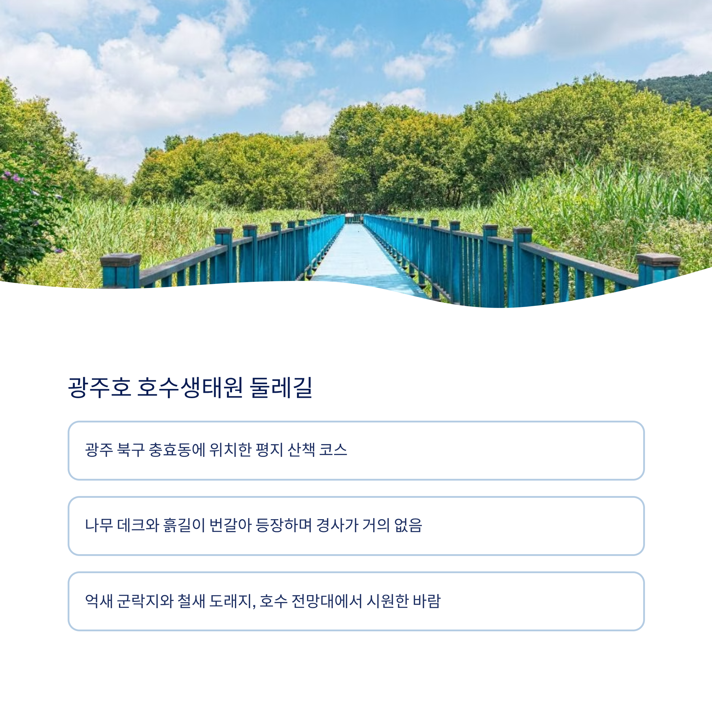 광주호 호수 생태원