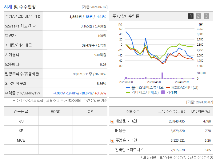 블리츠웨이스튜디오_기업개요