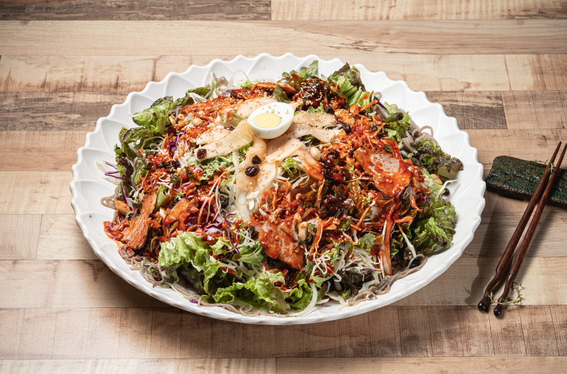 비빔막국수