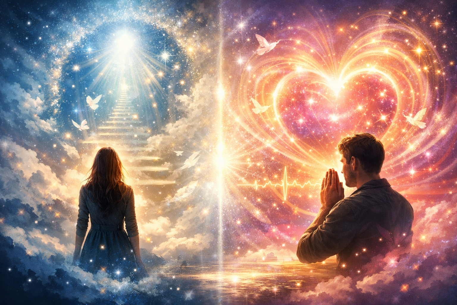 신비한 빛의 꿈