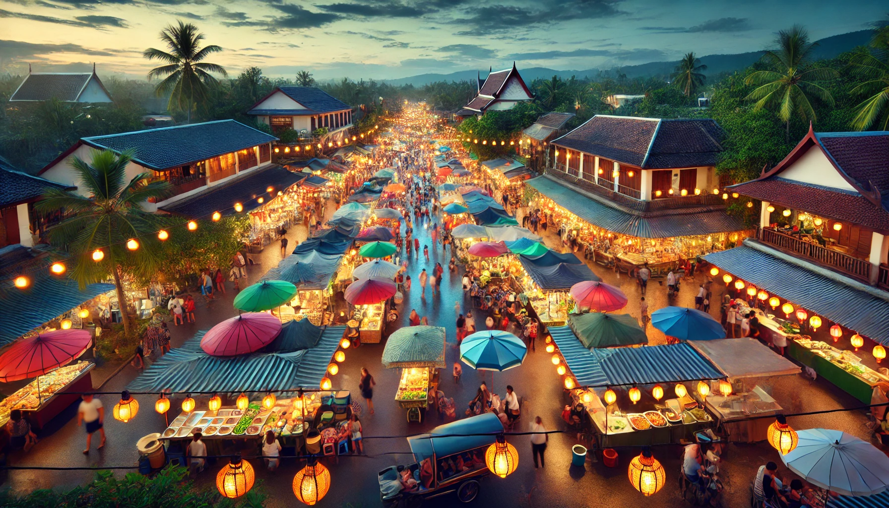 후아힌의 씨카다 마켓