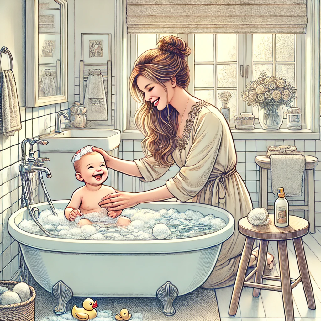 아기목욕 방법과 효과 알아보기