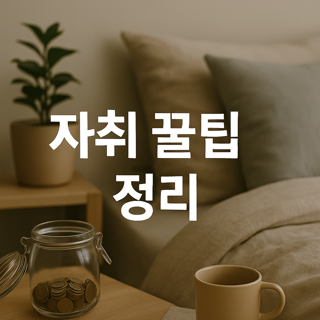 자취 꿀팁 정리 썸네일