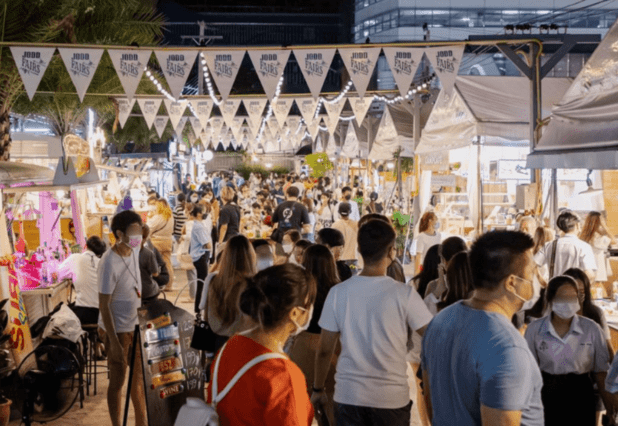 방콕 태국 꼭 가봐야할 음식점 쩟페어 야시장