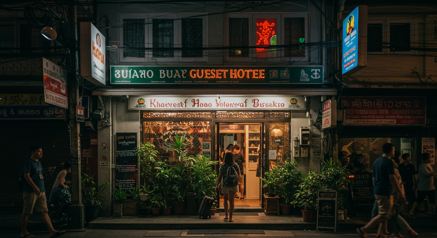 카오산 로드 홀리데이 게스트하우스 외부