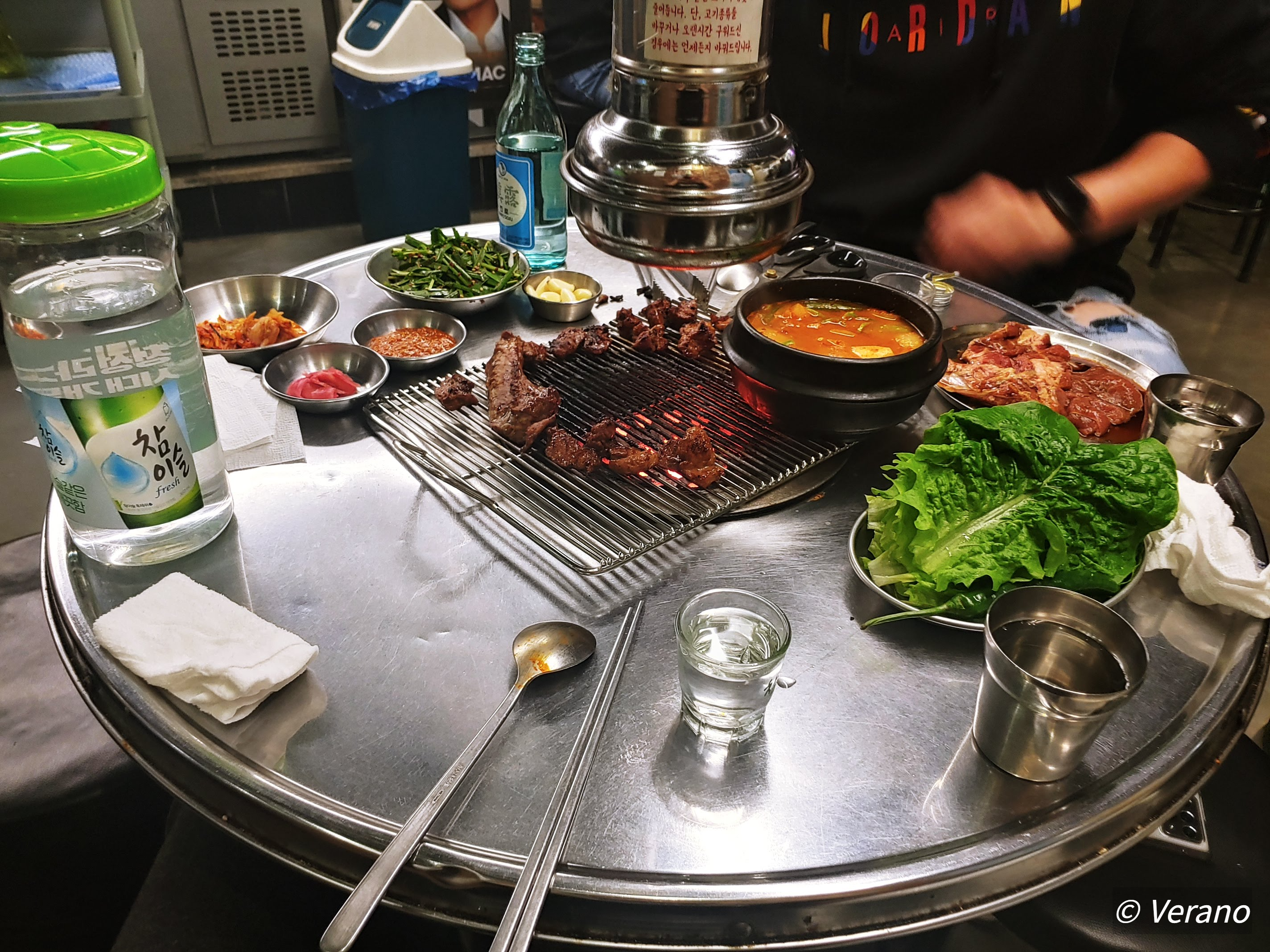 중앙갈비 돼지갈비, 상차림 이미지