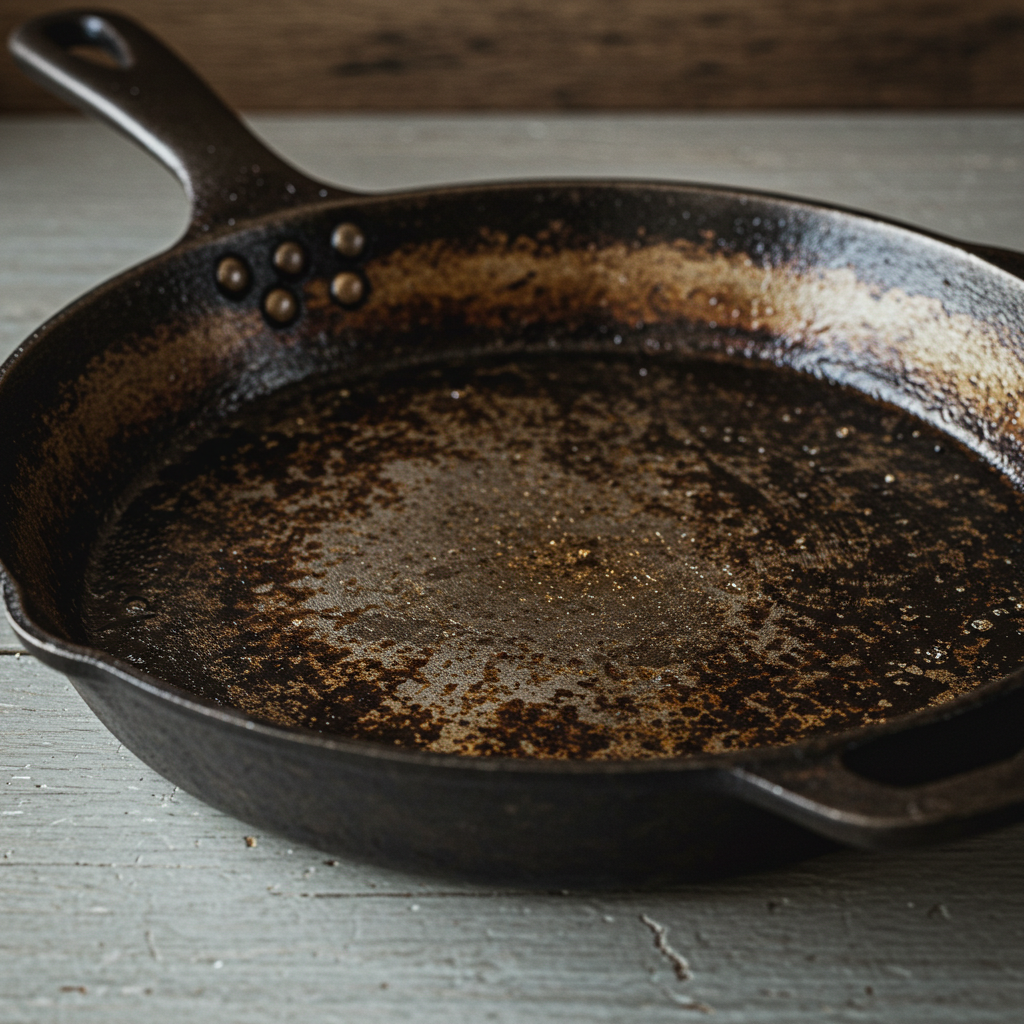 찌든 때 프라이팬