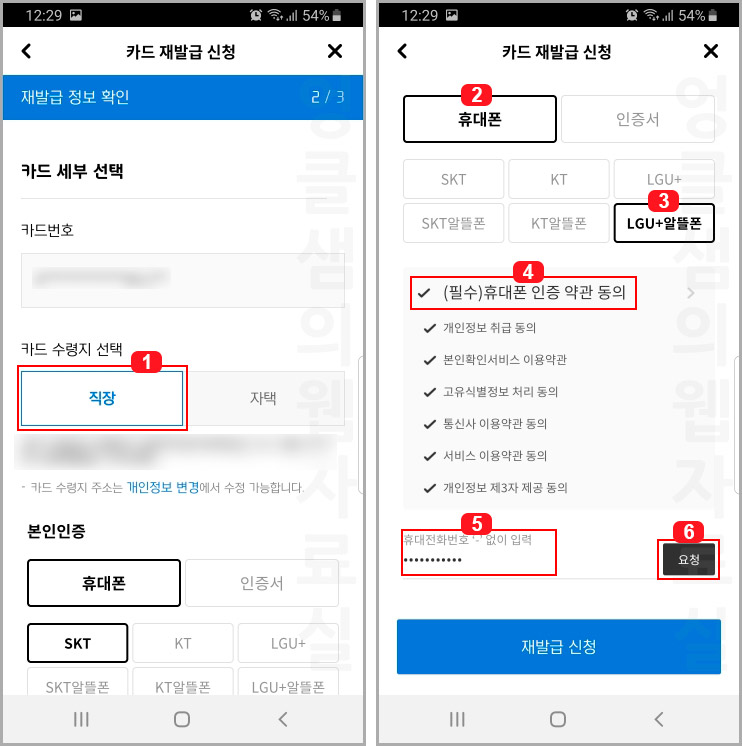 현대카드 재발급 신청