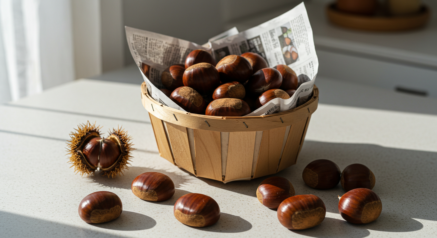 밤 보관하는 방법 총정리