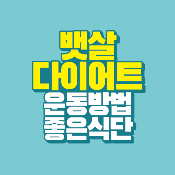 썸네일-뱃살-다이어트-운동방법-좋은-식단