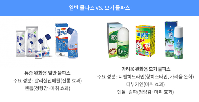 모기 전용 물파스