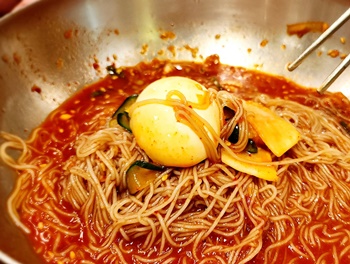 갈비도락후식냉면