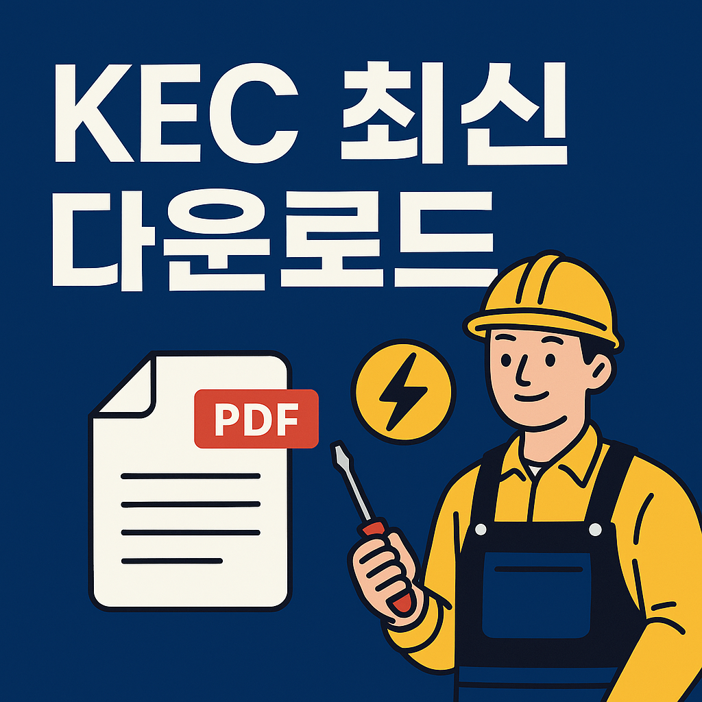 KEC 한국전기설비규정 최신본 다운로드|개정 전문안·PDF·핸드북 확인하는 가장 정확한 방법