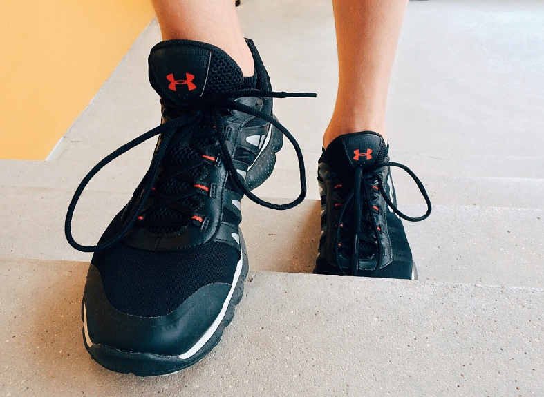 도심 계단오르기