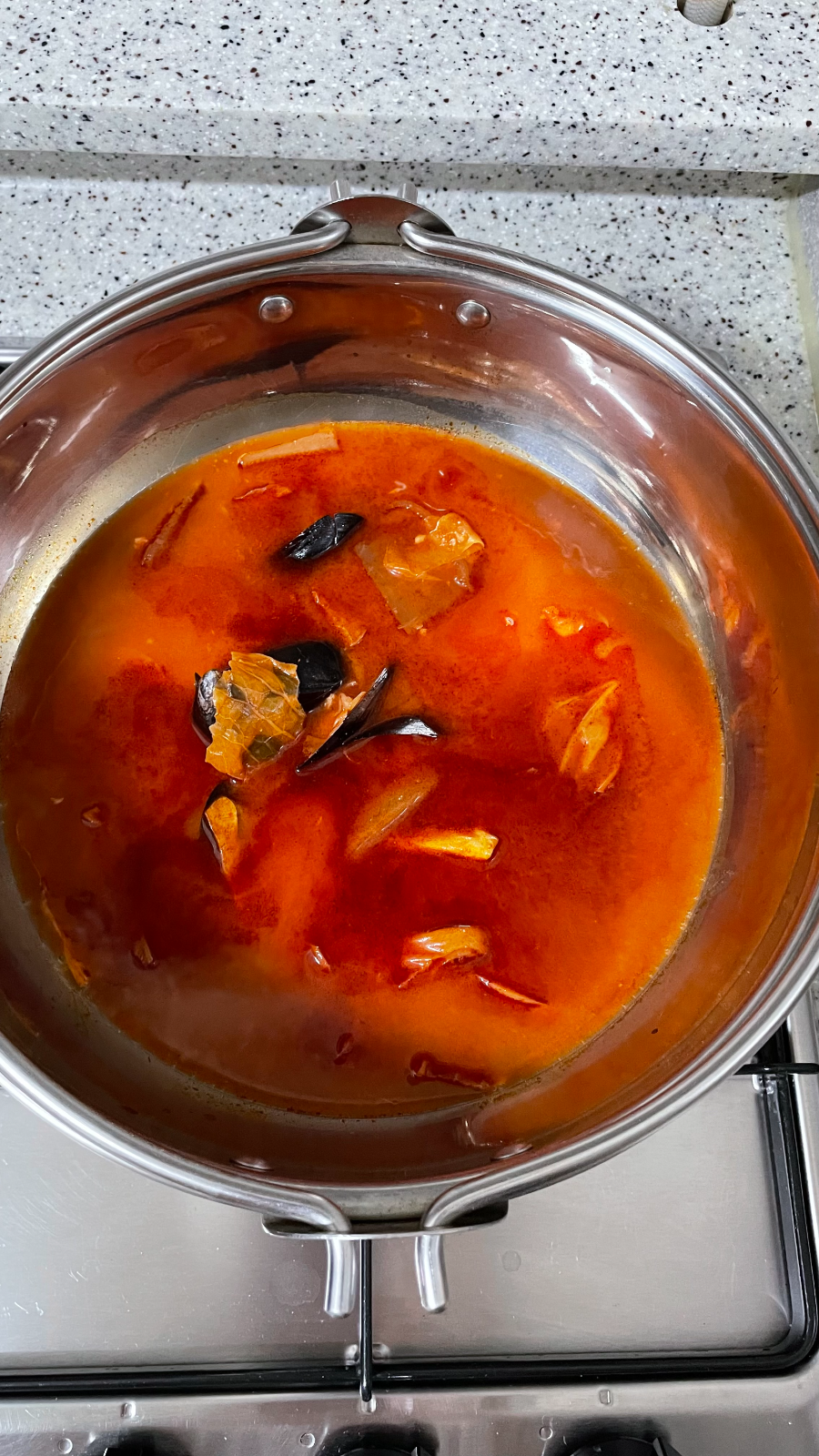 신길동 매운짬뽕 끓이기