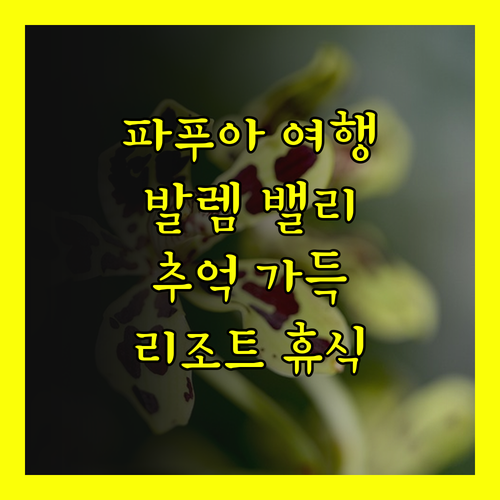 인도네시아 파푸아, 발렘 밸리 리조트