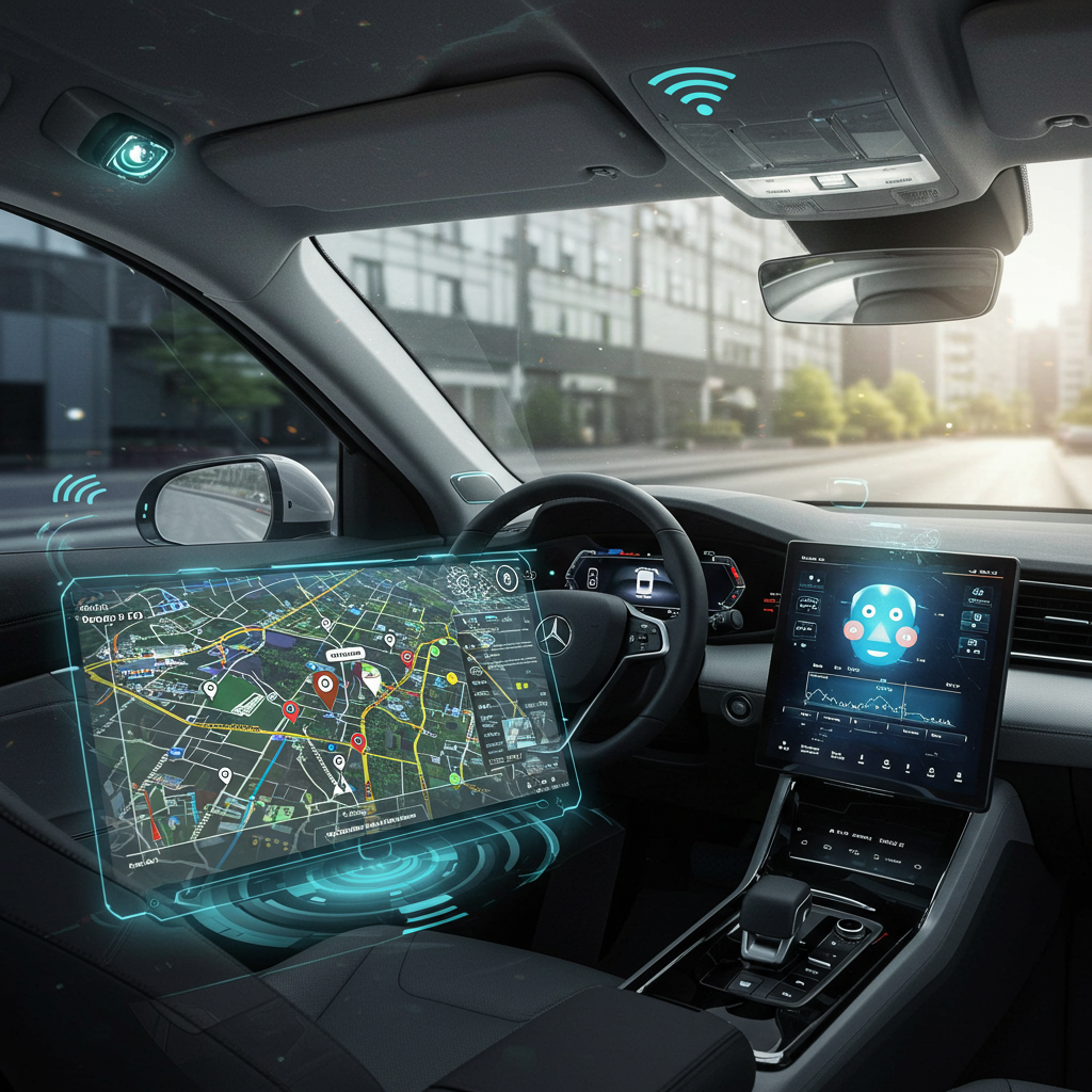 AI 자동 운전보조기 이미지