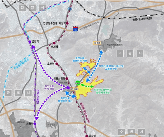 서리플,대곡,오전왕곡,용현 5만호공급