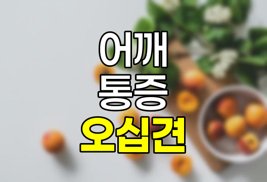 오십견 완전 정복, 증상, 원인, 예방 완벽 가이드