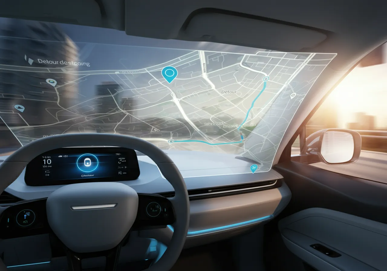 정체 구간 우회