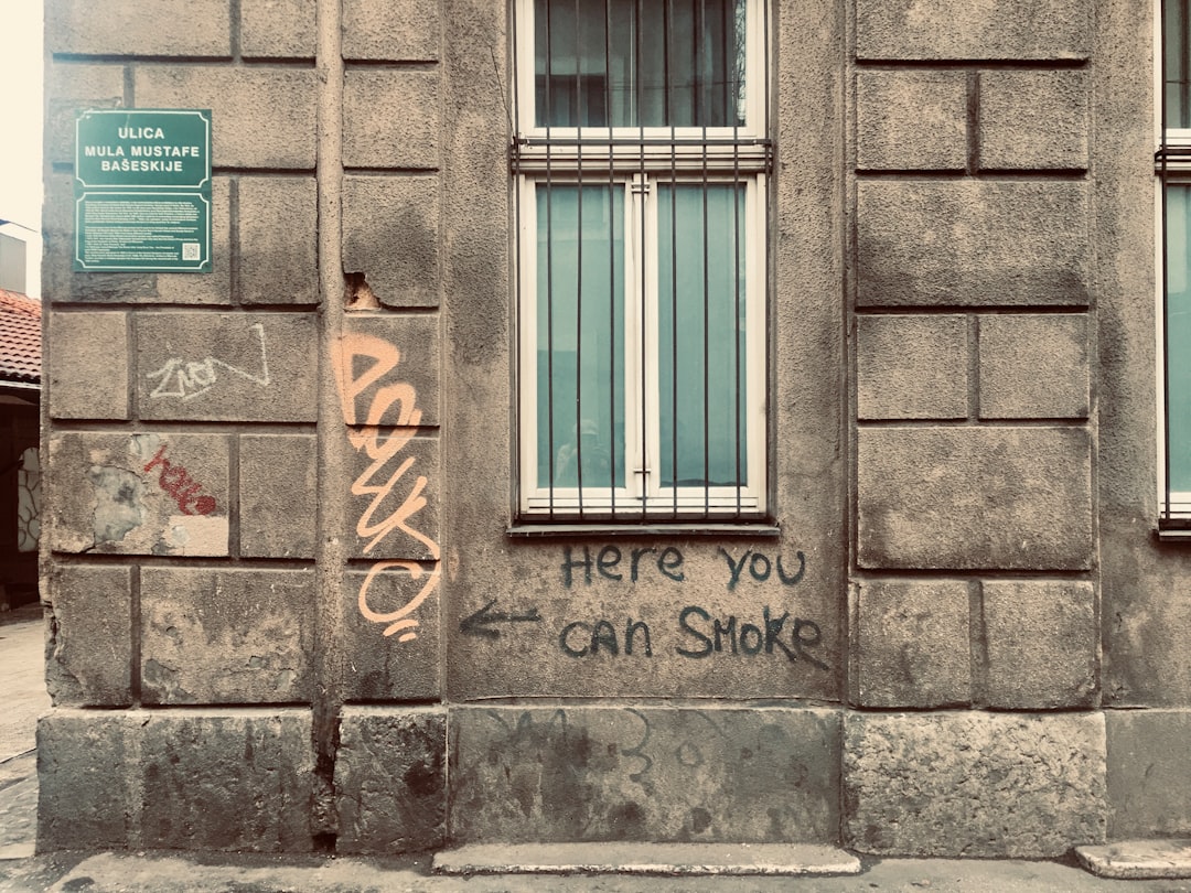 smoking area