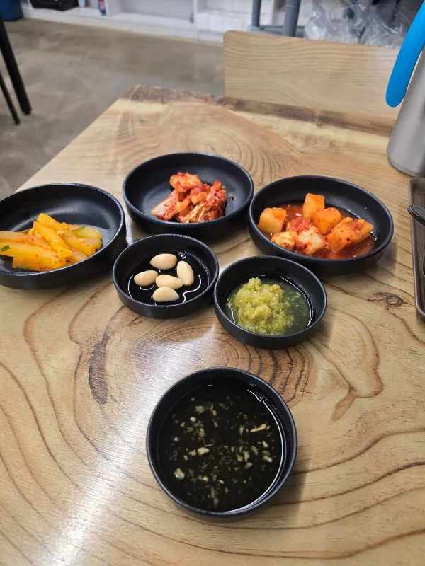 양평해장국 반찬