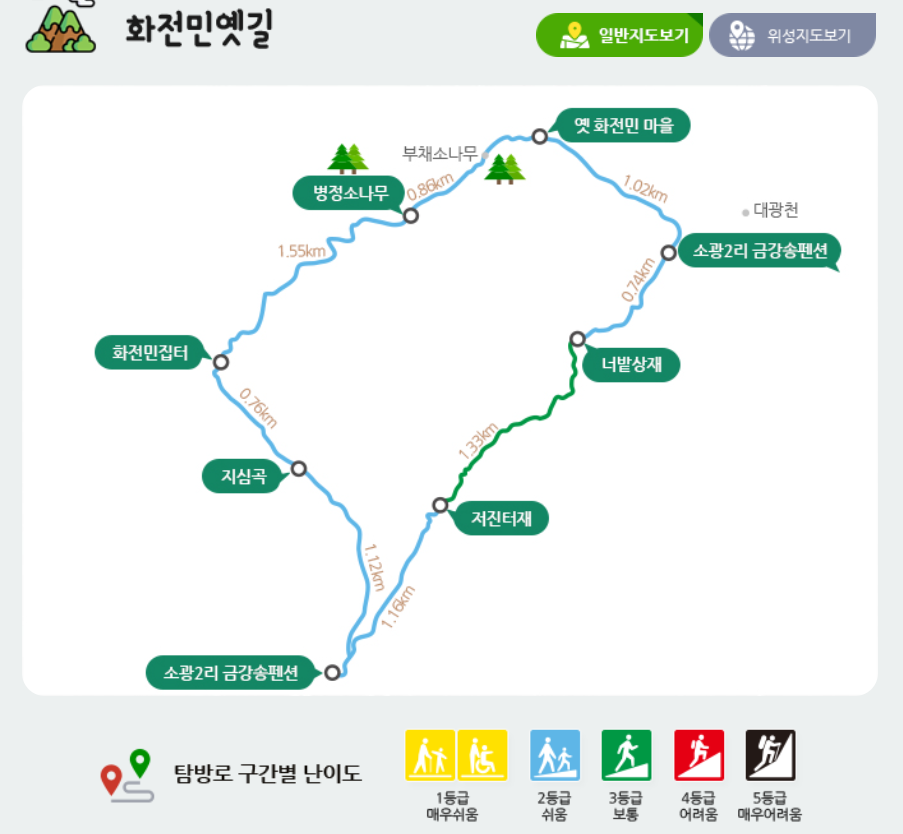 울진 금강소나무숲길