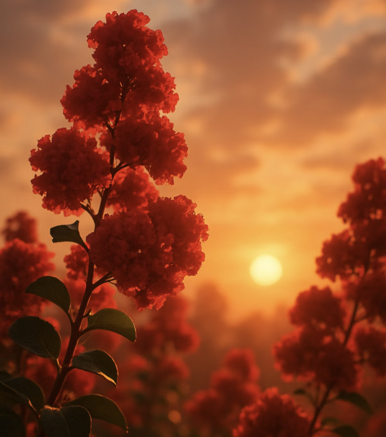 슬픈 전설 속에 피어난 붉은 그리움