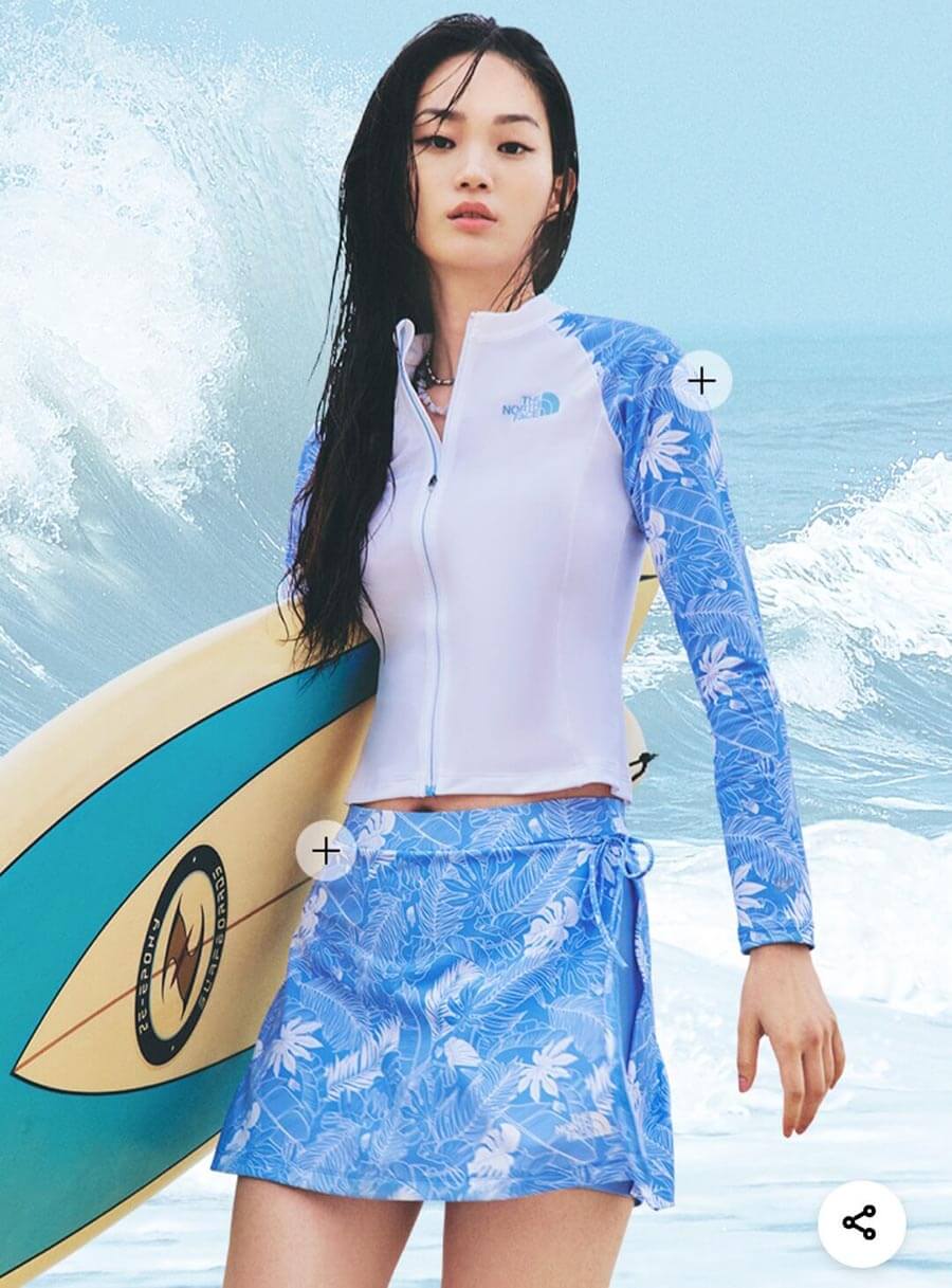 노스페이스 래쉬가드