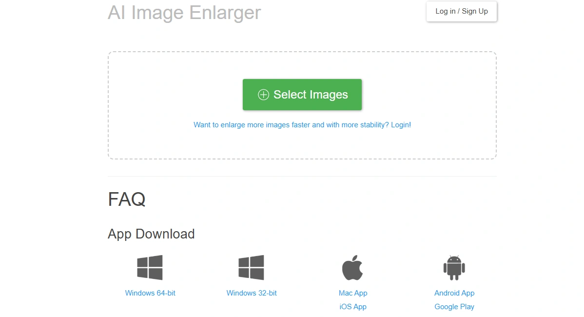 ์ด๋ฏธ์ง ํ์ง์ ํฅ์์ํค๋ ์ฌ์ดํธ Bigjpg