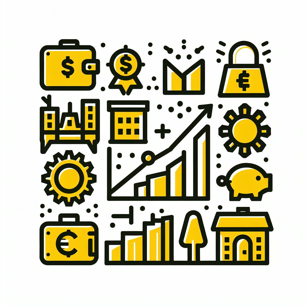 각종 경제 지표 로고