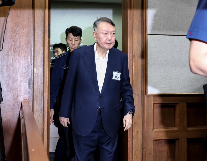 85일 만에 법정 출석한 윤석열 전 대통령