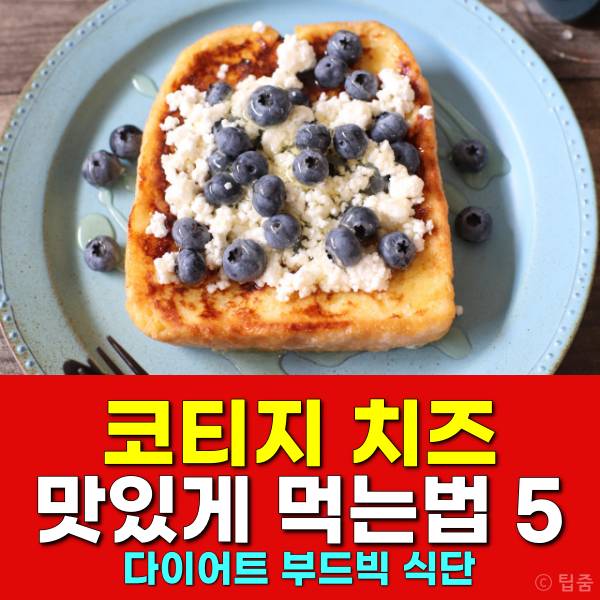 코티지치즈 먹는법 다이어트 부드빅 식단