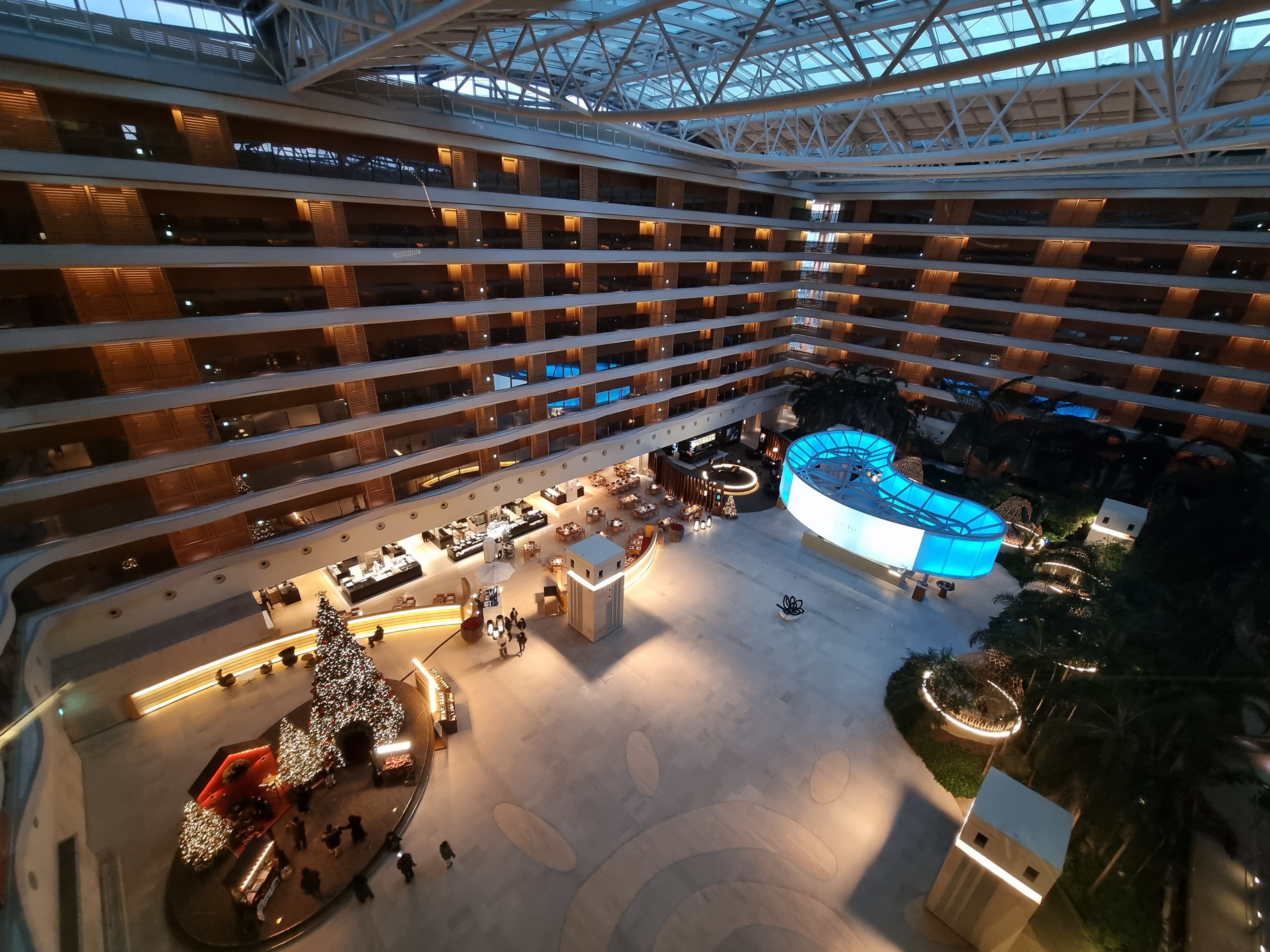 제주 해비치호텔 중앙 로비