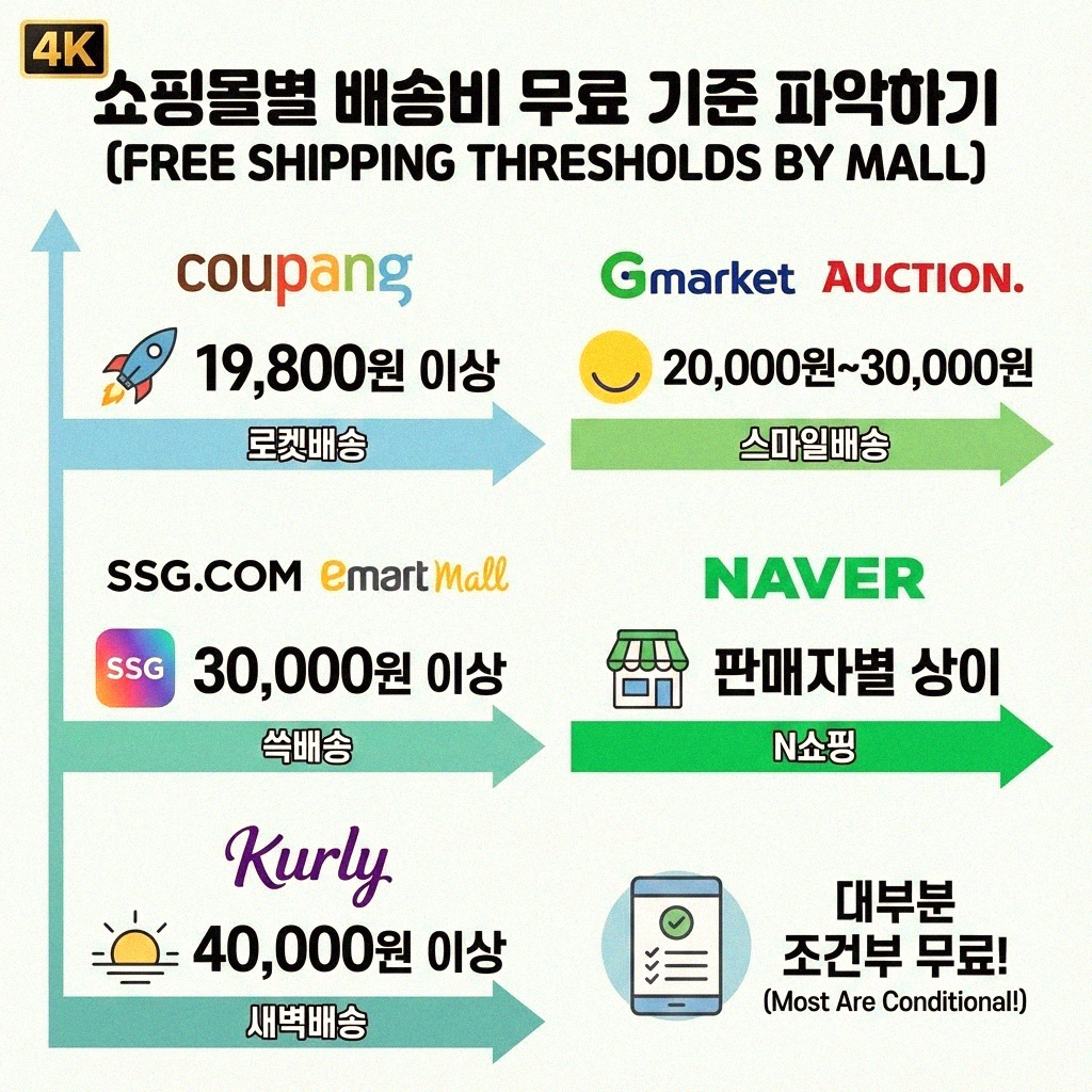 배송비 조건 이것만 알면 끝