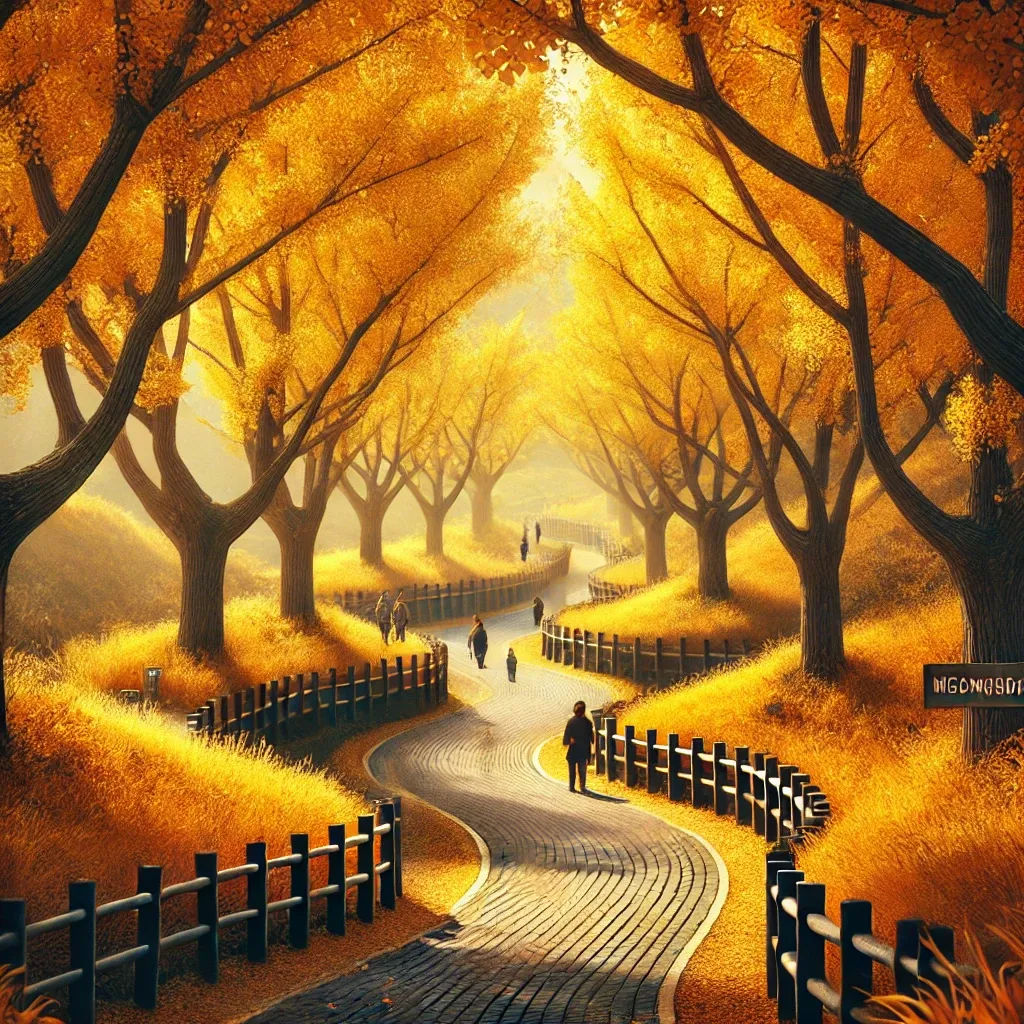 전남 은행나무 단풍 명소