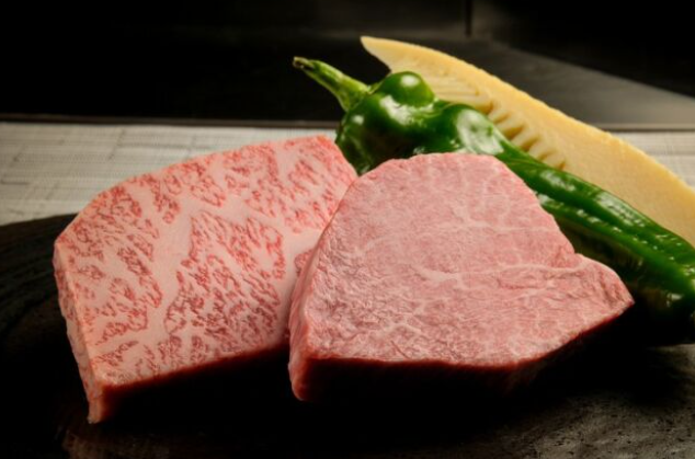 고베 와규 스테이크 사진