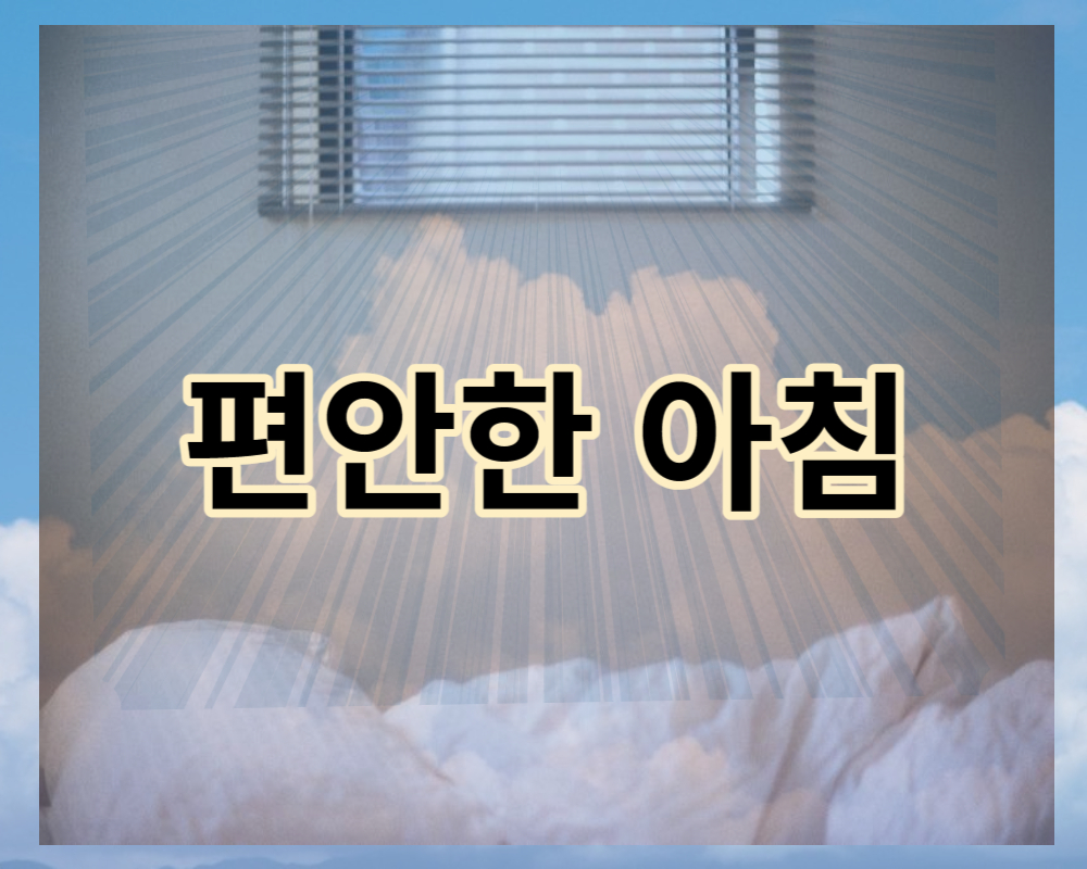 편안한잠