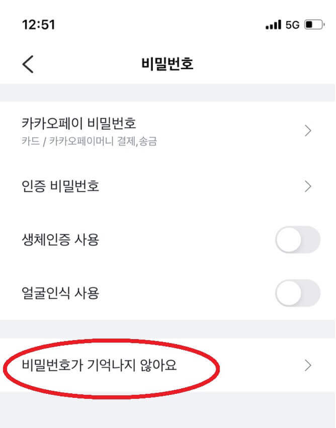 카카오페이_비밀번호_재등록