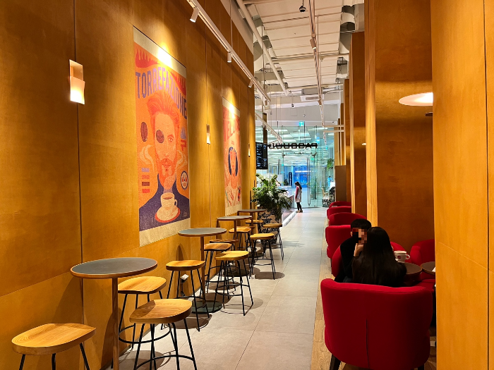 파스쿠찌 내부 좌석 모습