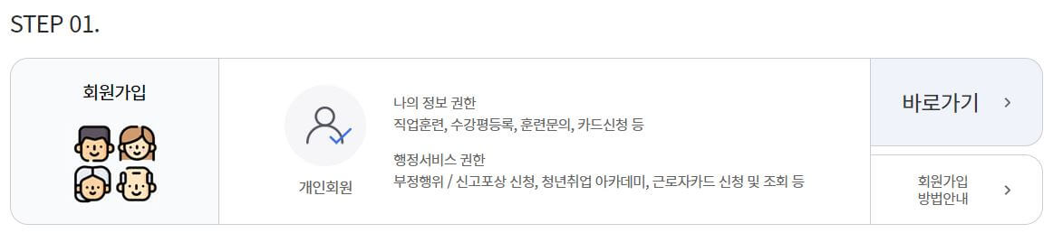 내일배움카드 신청방법