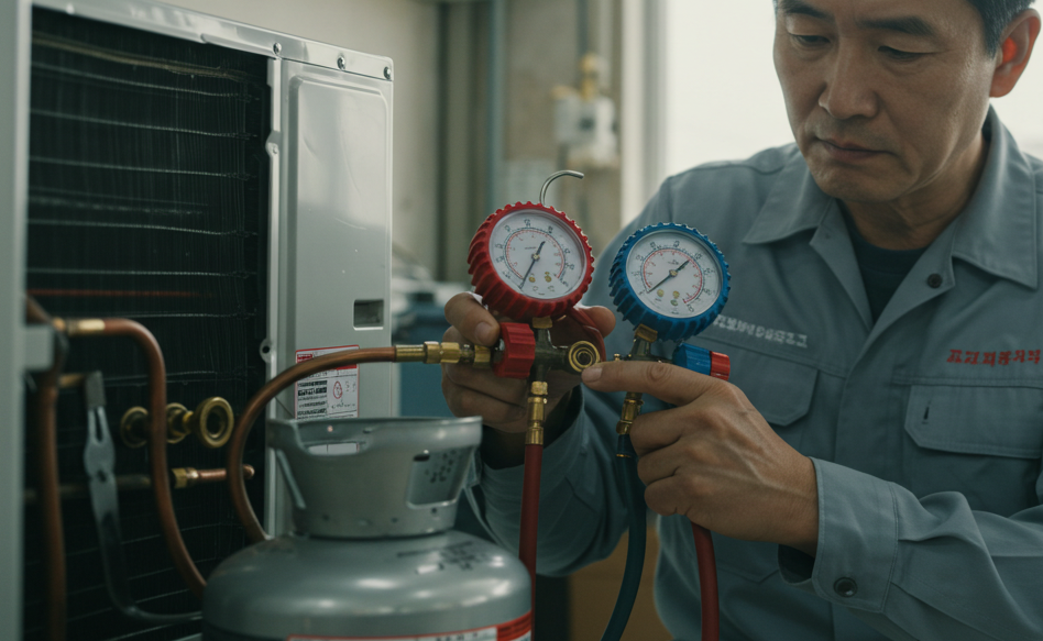 실외기 관리로 전기 절약