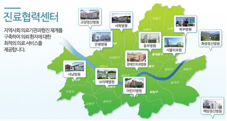 병원/진료기관정보 ❘ 서울시산하병원소개 ❘ 서울시민 건강포털